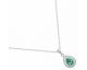 Collier argent oxydes Phebus - 70700663