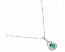 Collier argent oxydes Phebus - 70700663