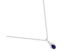 Collier argent oxydes Phebus - 70700804