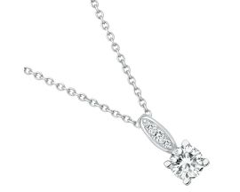 Collier argent oxydes Phebus - 70700021
