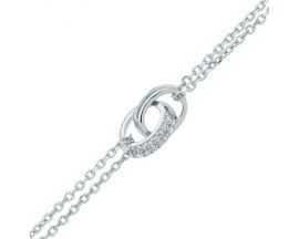 Bracelet argent oxydes Phebus - 70300013