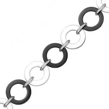 Bracelet céramique & acier Ceranity - 903-056.N