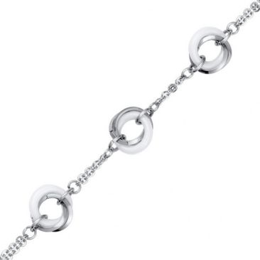 Bracelet céramique & acier Ceranity - 903-040.B