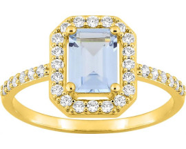 Bague oxydes & plaqué or Stepec - 137423.6