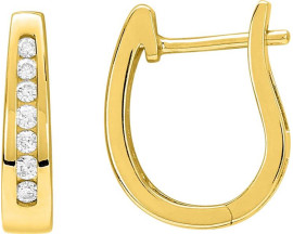 Boucles d'oreilles créoles or & diamant(s) Stepec - 2.2083.30