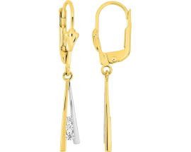 Boucles d'oreilles dormeuses or & oxyde(s) Stepec - 297474.Z3