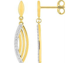 Boucles d'oreilles pendants or Stepec - 297494.Z3