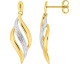Boucles d'oreilles pendantes or & oxydes Stepec - 297511.Z3