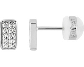 Boucles d'oreilles argent & oxydes Murat Paris - 305005.1