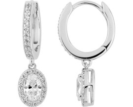 Boucles d'oreilles argent & oxydes Murat Paris - 305030.1