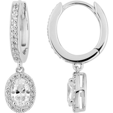 Boucles d'oreilles argent & oxydes Murat Paris - 305030.1