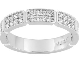 Bague argent & oxydes Murat Paris - 307005.1