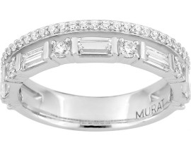 Bague argent & oxydes Murat Paris - 307046.1