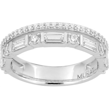 Bague argent & oxydes Murat Paris - 307046.1