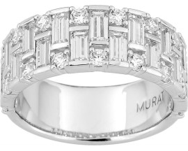 Bague argent & oxydes Murat Paris - 307047.1