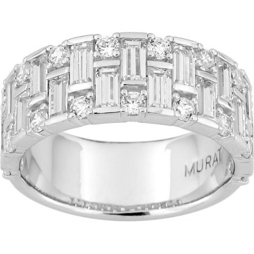 Bague argent & oxydes Murat Paris - 307047.1
