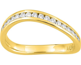 Bague argent doré oxydes Murat - Y07328.1