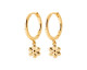 Boucles d'oreilles plaqué or Stepec - IXTPIPP