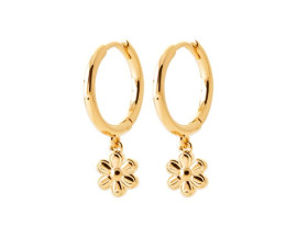 Boucles d'oreilles plaqué or Stepec - IXTPIPP