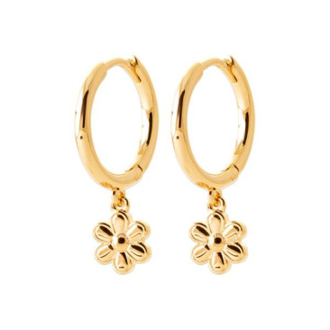Boucles d'oreilles plaqué or Stepec - IXTPIPP