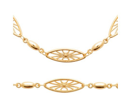 Bracelet plaqué or Stepec - EIIBIEBE