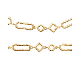 Collier plaqué or - EIIEPEOU