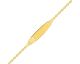 Bracelet gourmette identité bébé or Stepec - 497368.00