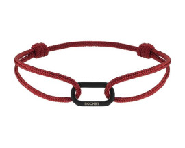 Bracelet acier & cordon Rochet - HB829107