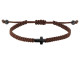 Bracelet acier & cordon Rochet - HB89303