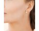 Boucles d'oreilles créoles plaqué or - IXSEIPP