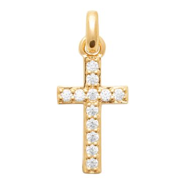 Croix plaqué or et oxydes Stepec - ISIXUBP