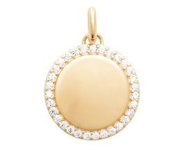 Pendentif plaqué or oxydes Stepec - ISTUUBP