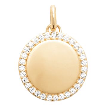 Pendentif plaqué or oxydes Stepec - ISTUUBP