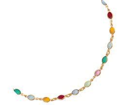 Collier oxydes plaqué or - ITSPTBOU