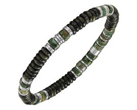 Bracelet acier empierré Jourdan - JH100041B