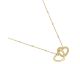 Collier argent doré Jourdan - AJF210162N