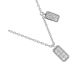 Collier argent & oxydes Murat Paris - 302005.1