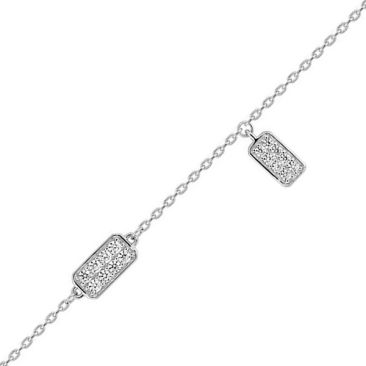 Bracelet argent & oxydes Murat Paris - 303008.1