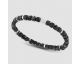 Bracelet perles & acier Rochet - HB9601