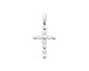 Pendentif argent oxydes croix Stepec - BSSSIBP