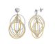 Boucles d'oreilles pendantes argent Orus - CA474BICO