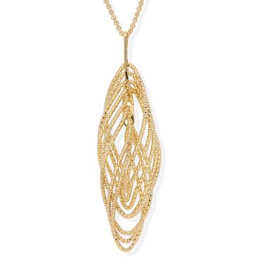 Collier argent doré Orus - CA664GOLD