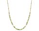 Collier argent doré et tourmalines Orus - COD073TOURMALINE