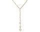 Collier argent doré et perles Orus - COD081