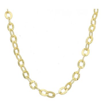 Collier argent doré Orus - COD093GOLD