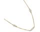 Collier argent doré perles Orus - COD205