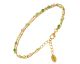 Bracelet argent doré et tourmaline Orus - BRD033TOURMALINE
