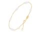 Bracelet argent doré et perles Orus - BRD205