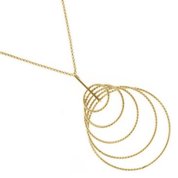 Collier argent doré Orus - CA216GOLD