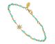 Bracelet argent doré, amazonite et oxydes Orus - BRD052AMAZONITEGOL